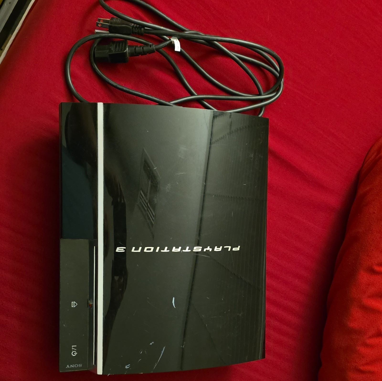 Sony PlayStation 3 PS3 CECHK01 80GB Black Wi-Fi 1080p (TESTED WORKING)