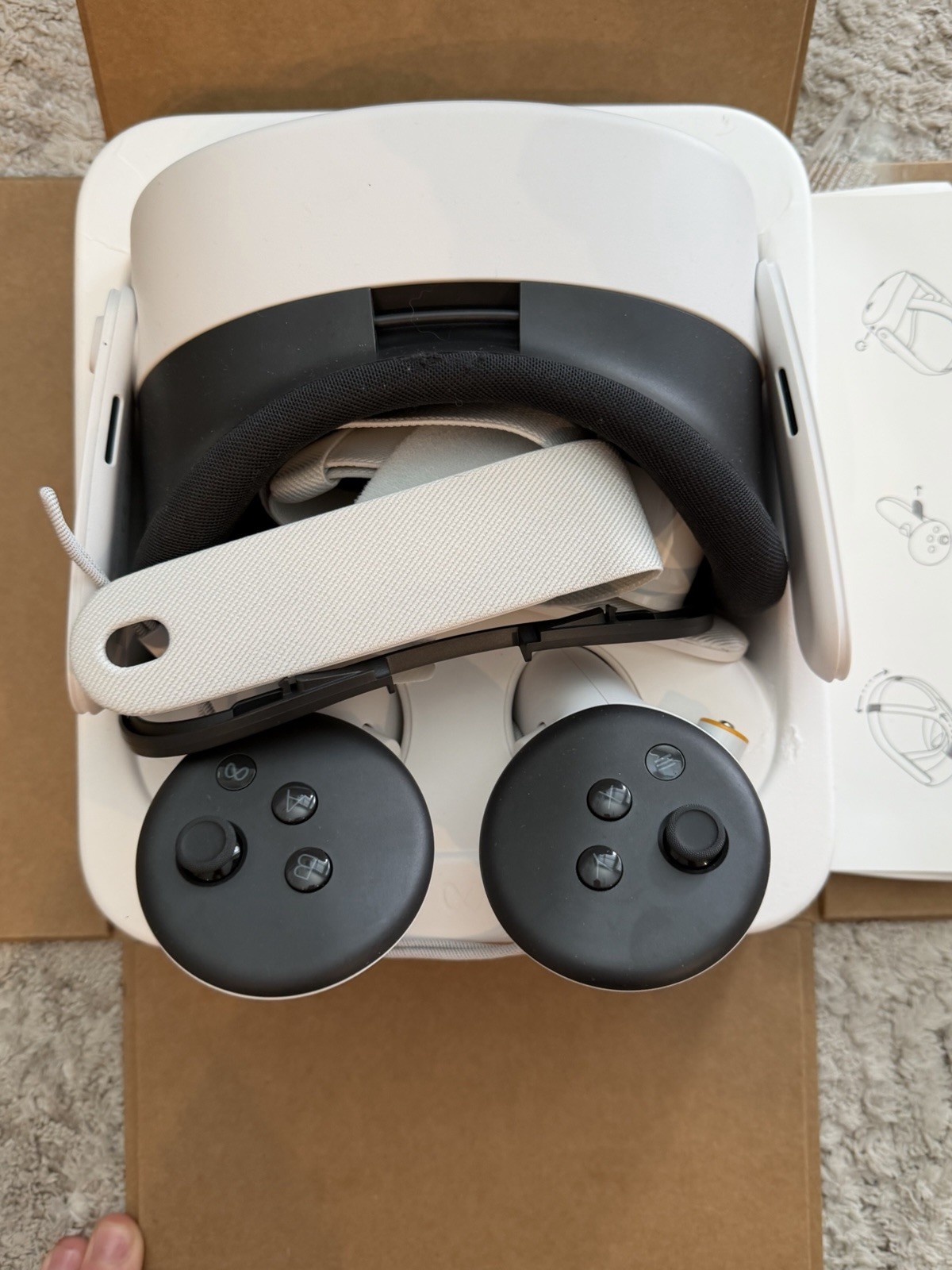 Meta Quest 3S 256GB All-in-One VR Headset W/Batman Arkham (As-Is- NO RETURNS)
