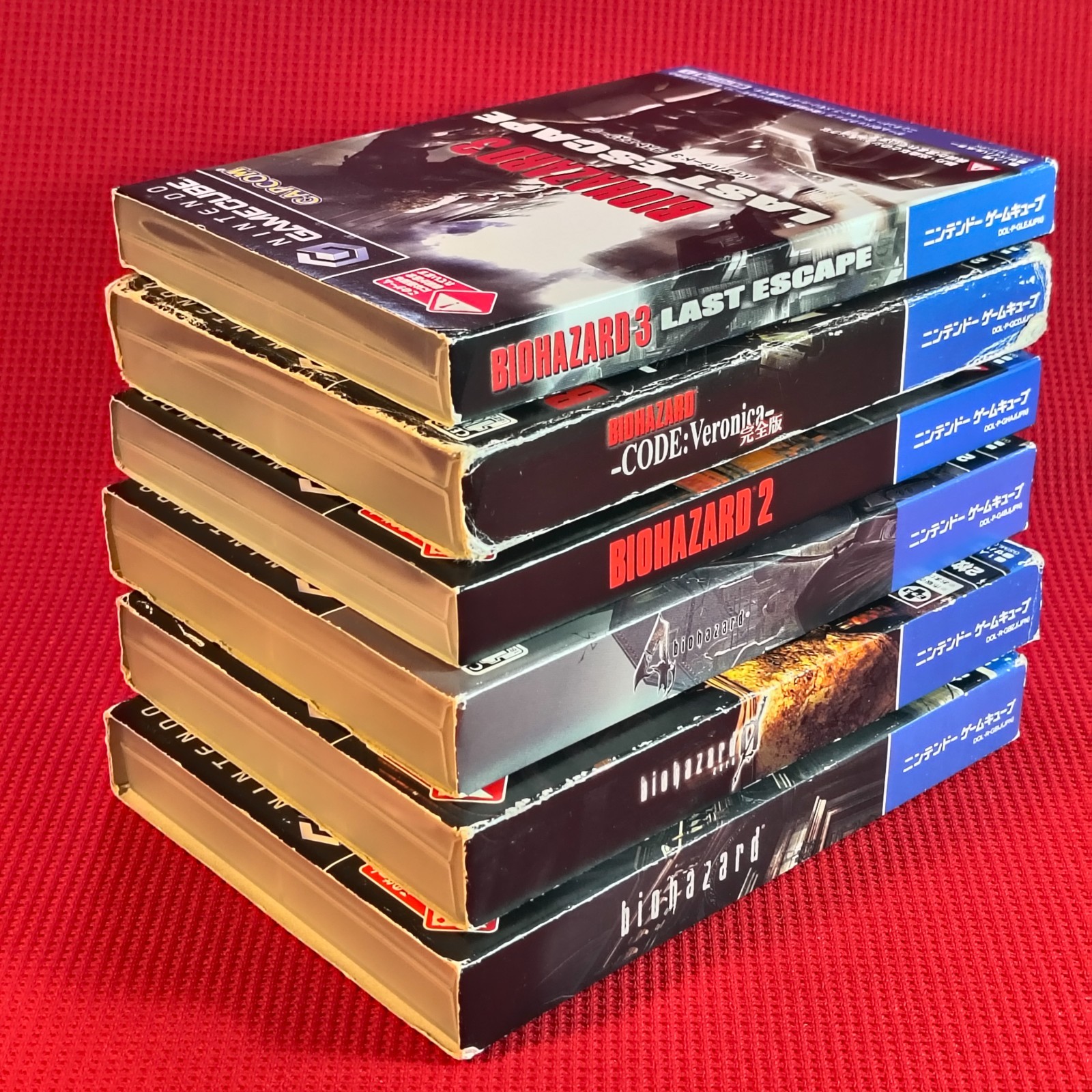Lot 7 Resident Evil Game Cube Biohazard 0 2 3 4 Last Veronica Nintendo Trial JP