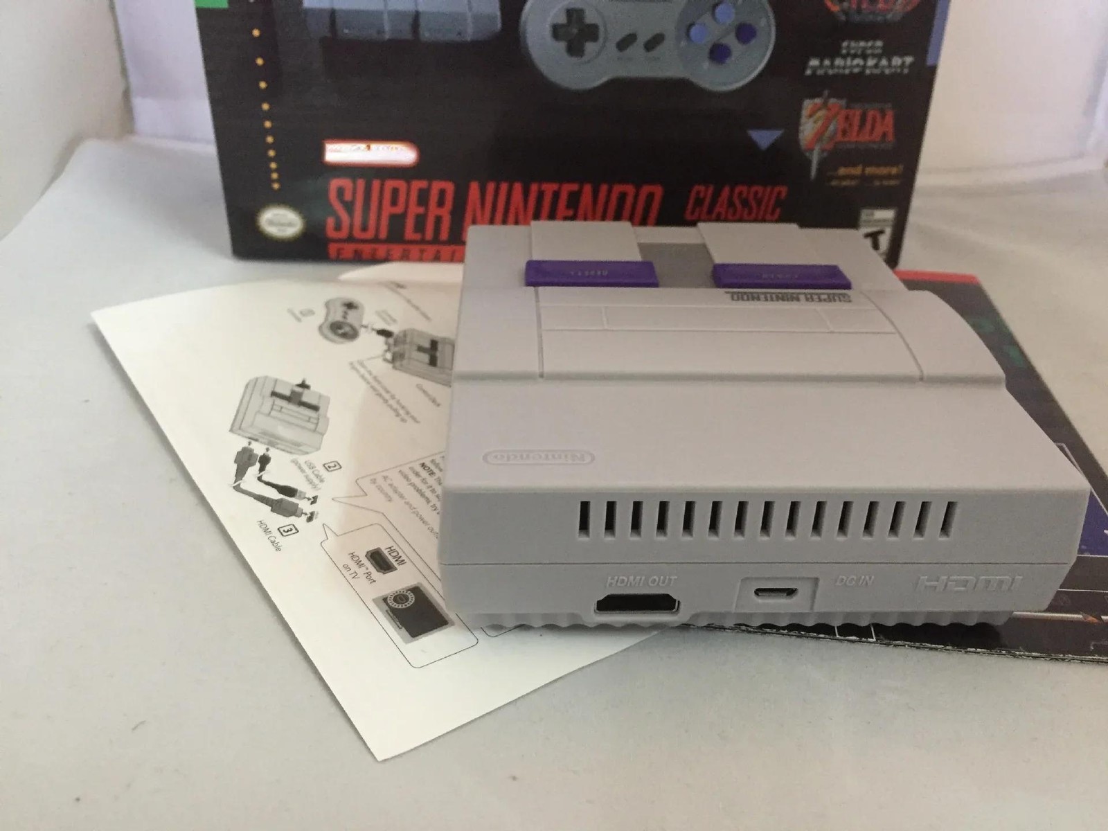 Super Classic Mini Entertainment System Snes Included 21 Games