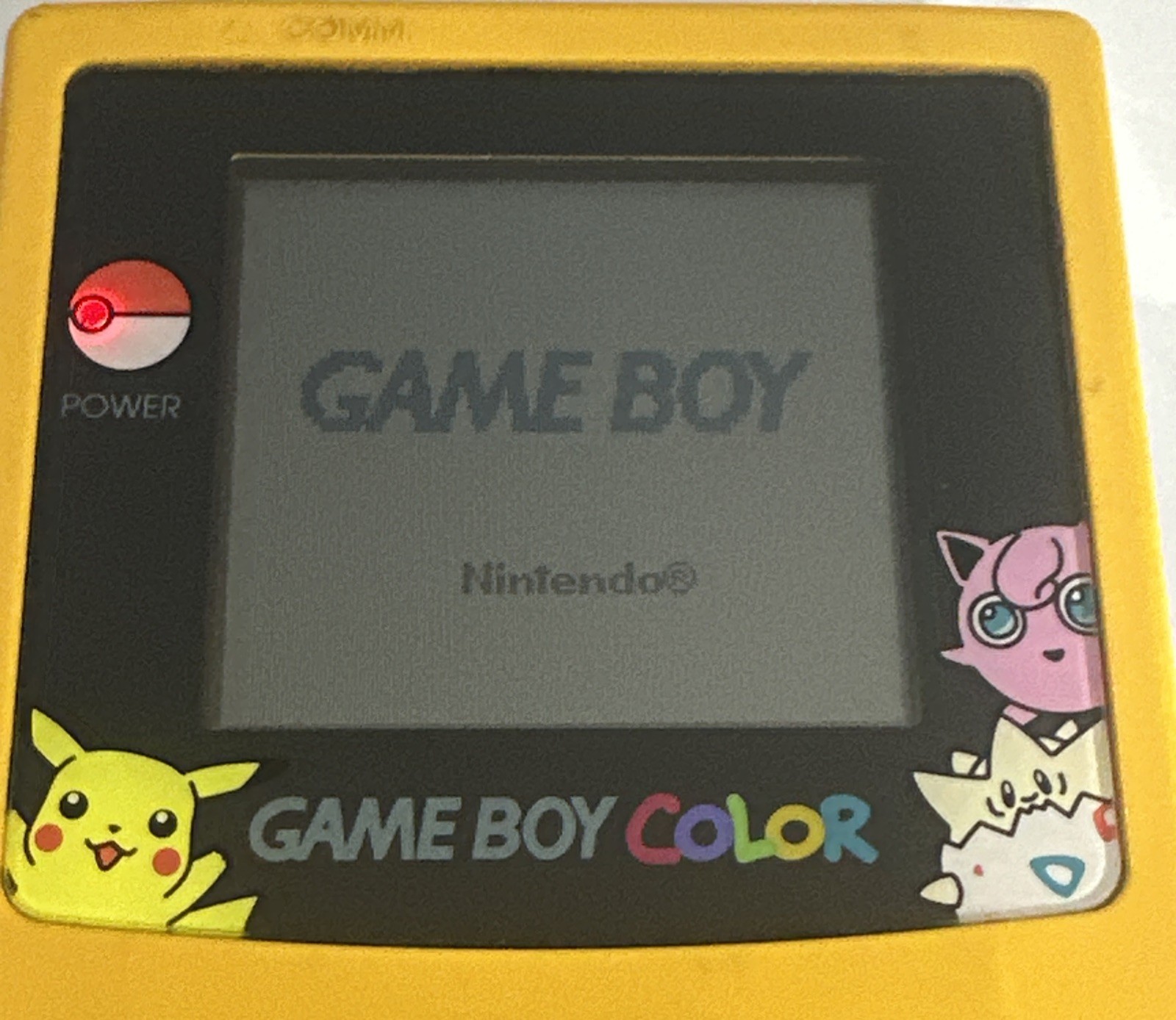 Nintendo Gameboy Colour Pokemon – Pikachu Edition Console *Tested*