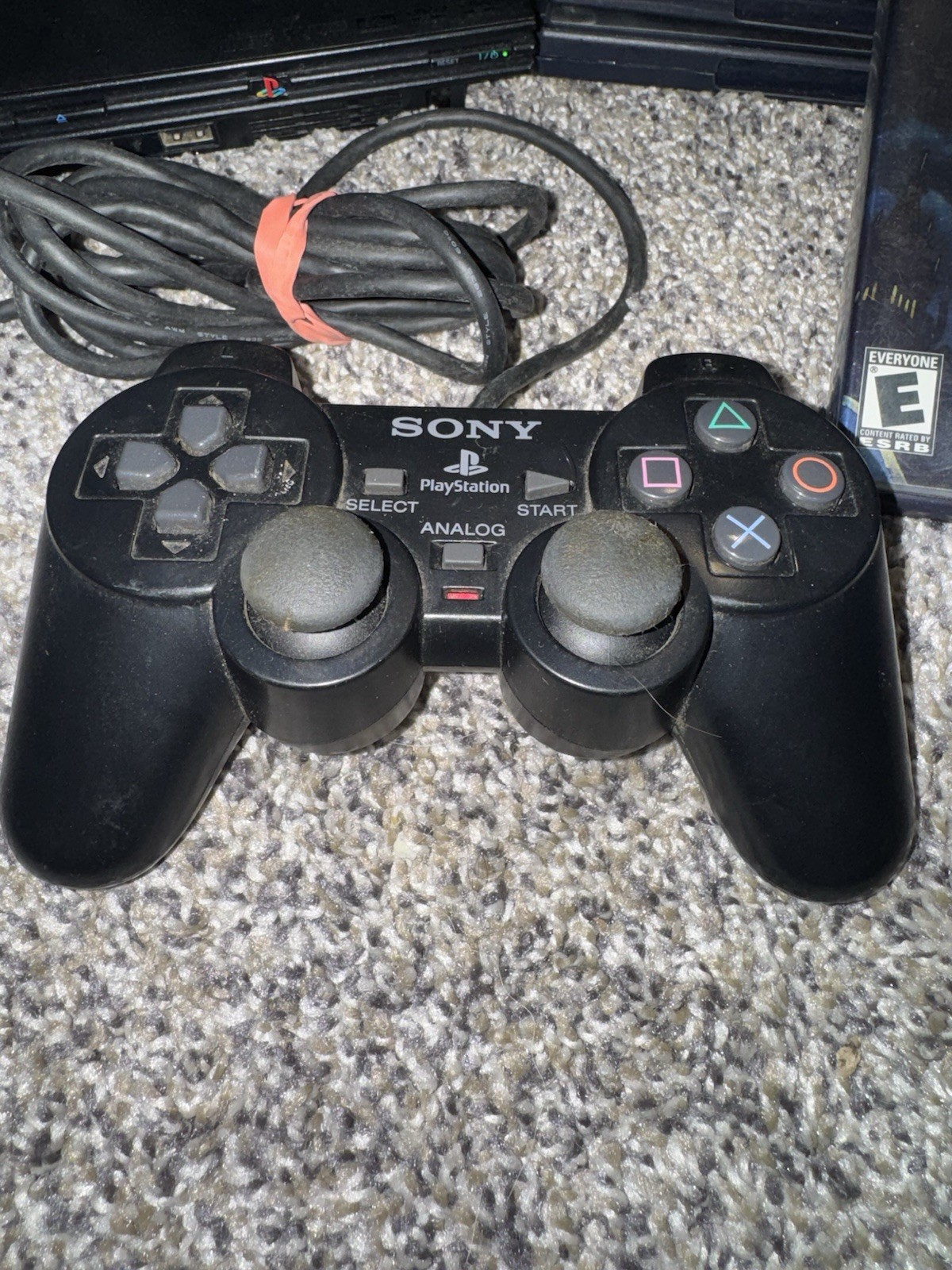 Sony PlayStation 2 Bundle 8mb Card 4 Mystery Games And Kingdom Hearts/Controller