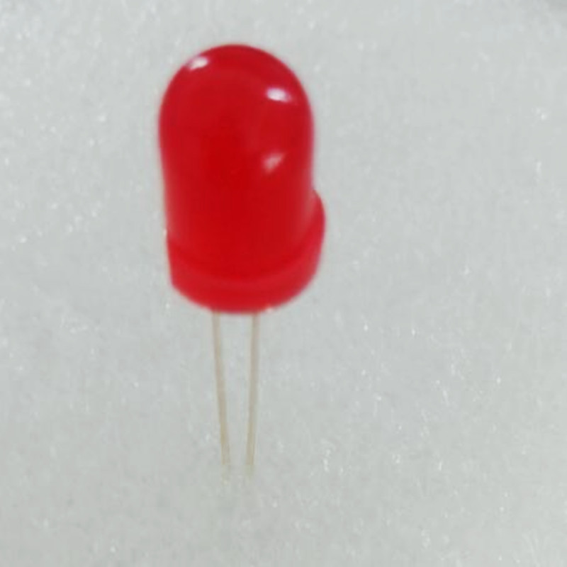 10pcs 3mm Red Auto Flashing Flash Truck Bike Marine Car 12v LED Free Resistor