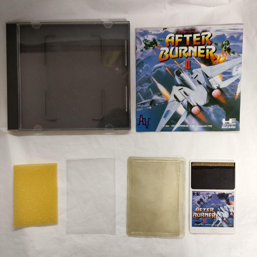 Tested and working: PC Engine After Burner II (HuCard version) – Shooting game