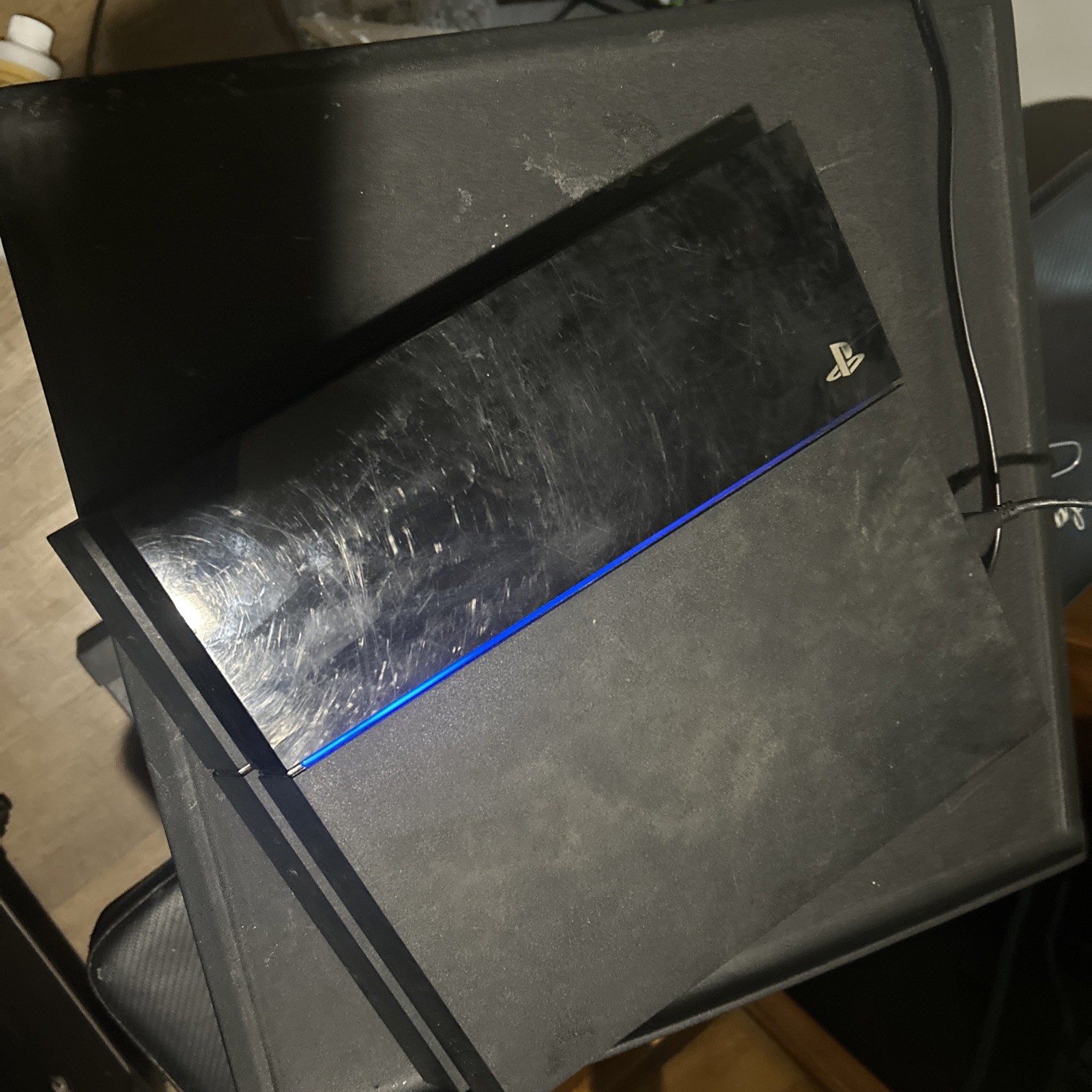 PS4 no games or controller here did power on it is sold as is no warranty