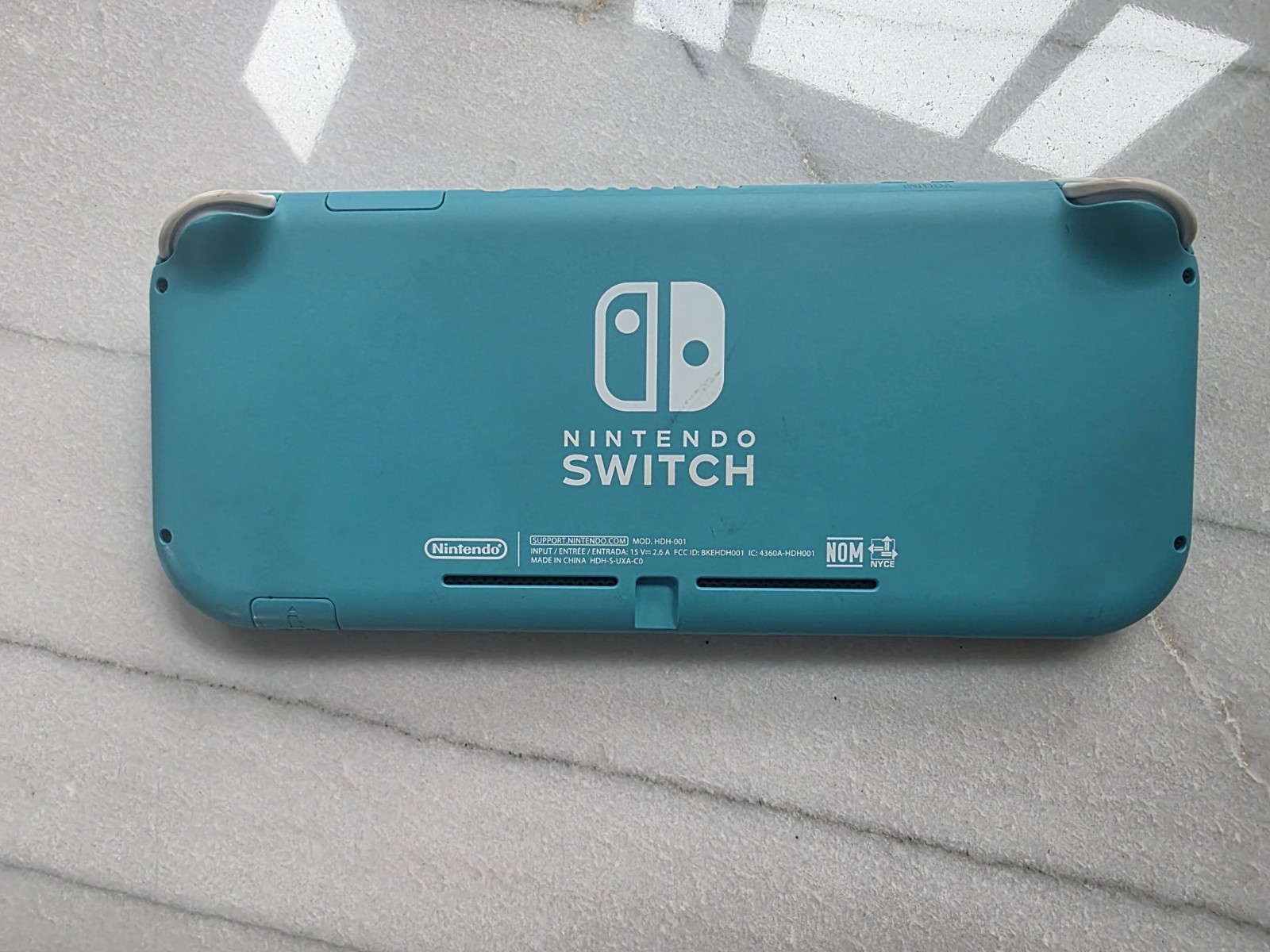 Nintendo Switch Lite Teal Handheld Console Only Tested & Working