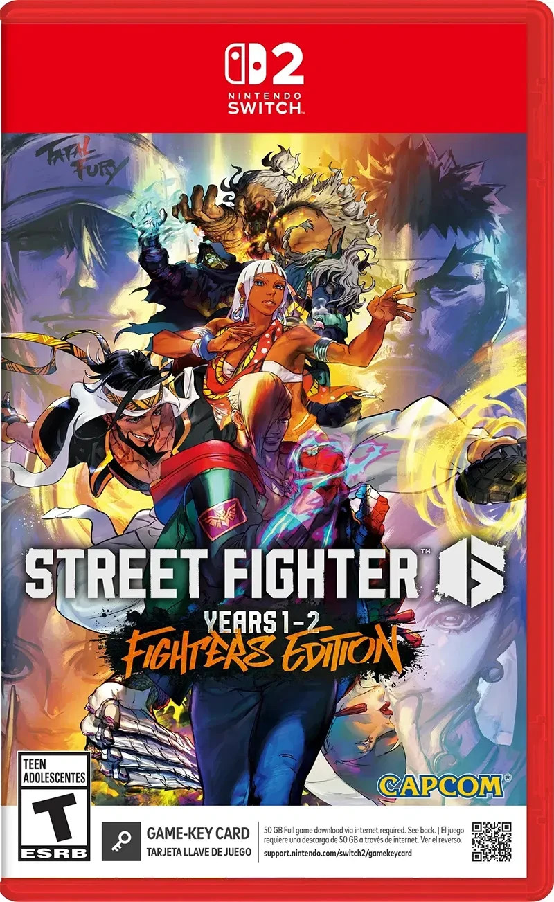 Street Fighter 6 [Years 1-2 Fighters Edition] (Game Key Cart) Switch 2 Special