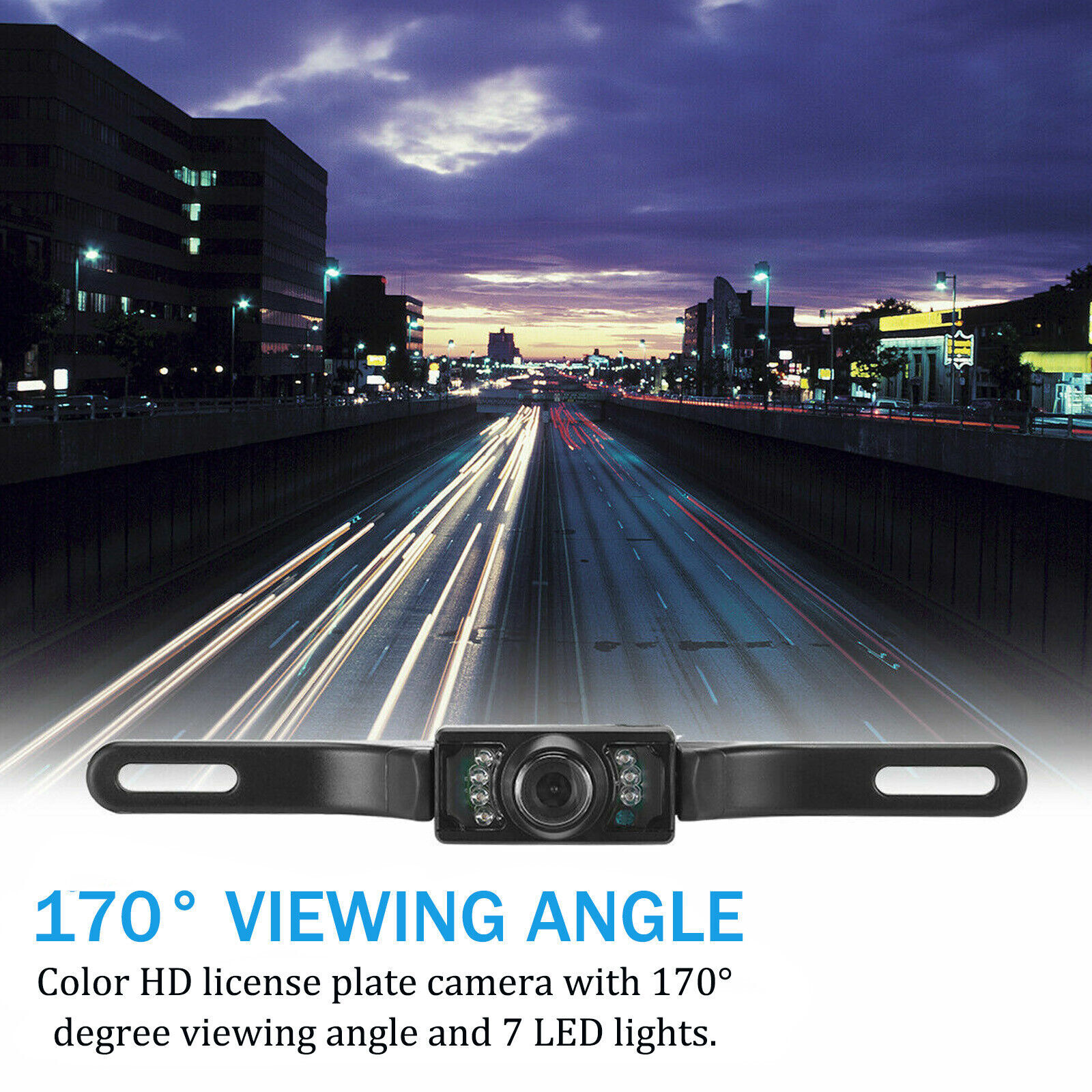 5″ Backup Camera Wireless Car Rear View HD Parking System Night Vision + Monitor