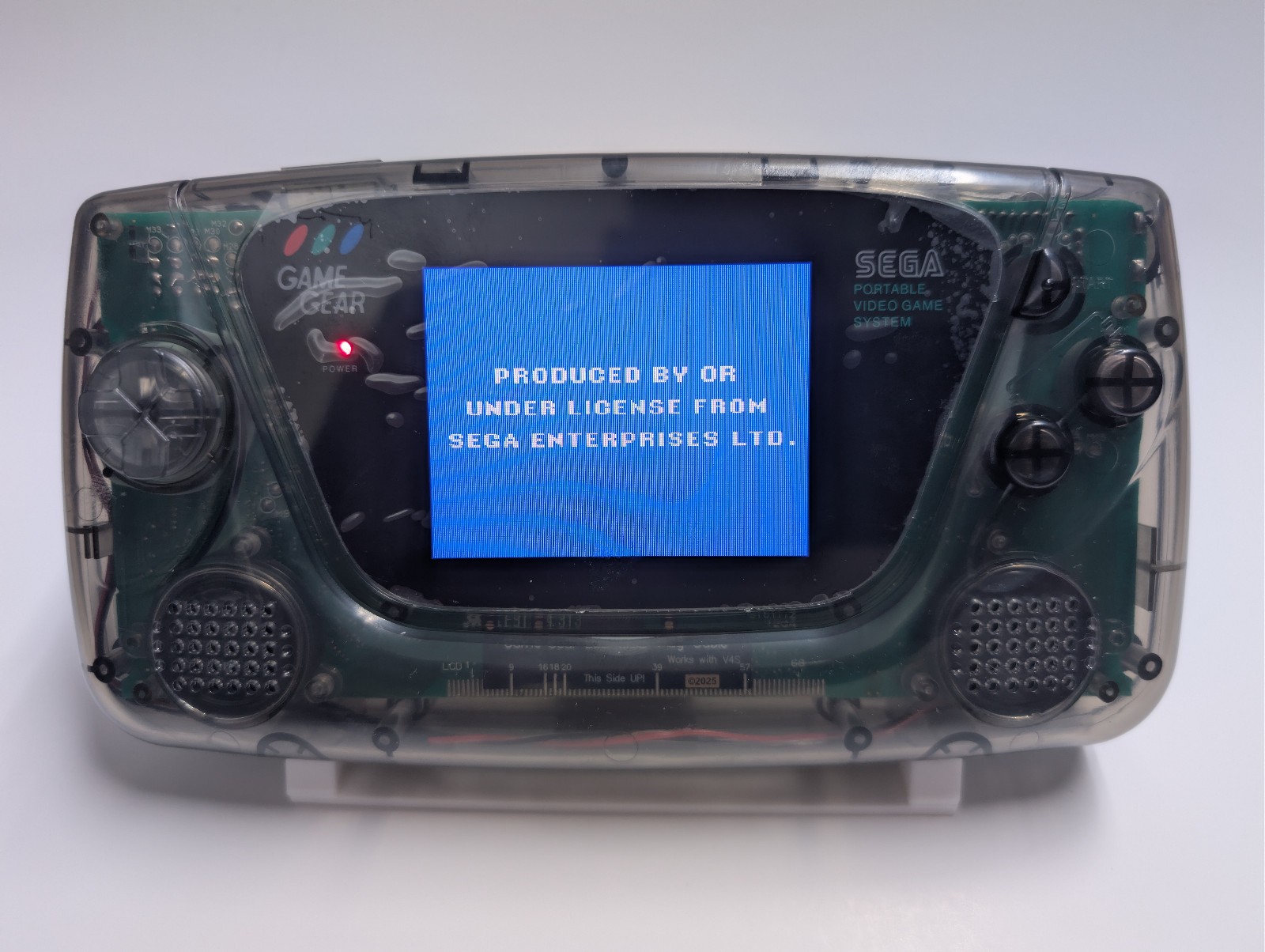 🔥 SEGA Game Gear VA1 ⚡ Smoke Clear Shell 💨 3.3” LCD 🔋 USB-C 6200mAh 🎧 Stereo