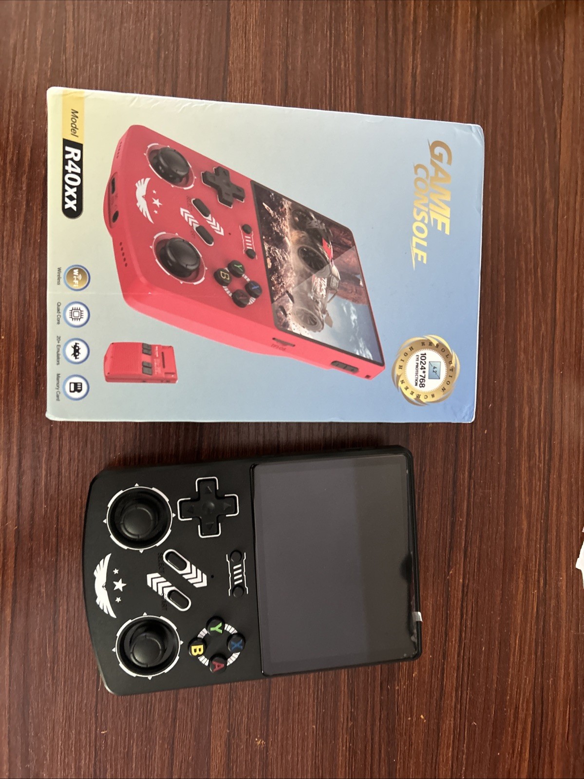 R40XX 128G Retro Handheld Video Game Console 4.2″ HD IPS, Linux, ArkOS R36s