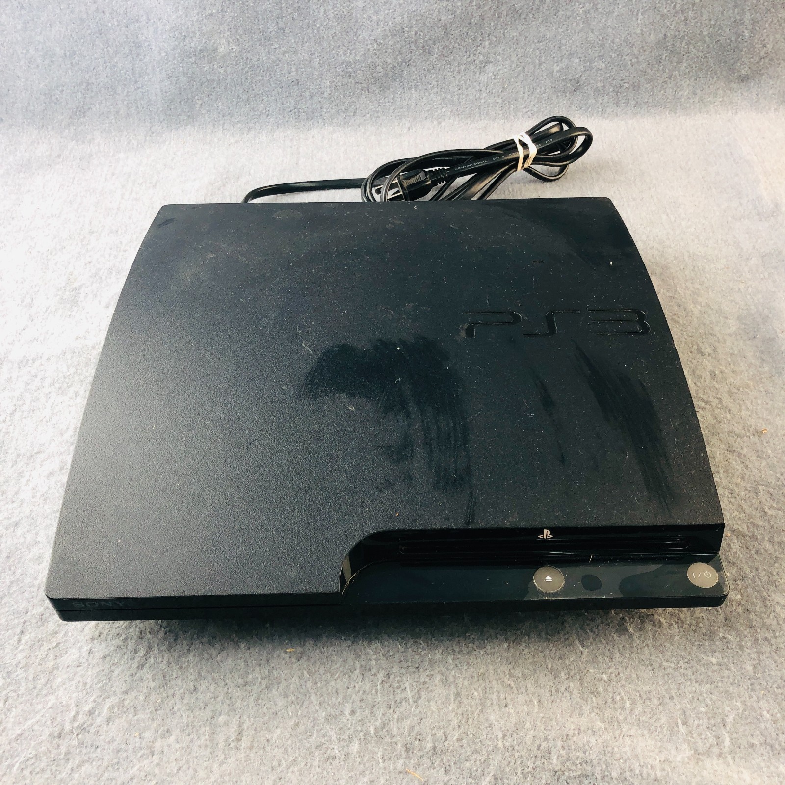 Sony PlayStation 3 PS3 Slim CECH-2001B Black Console Only Tested Works