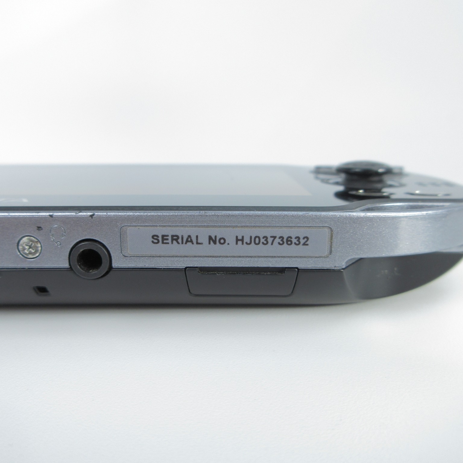 【Good】Sony PS Vita PCH-1000 Crystal Black Wi-Fi Model Console Only #RET1101/03