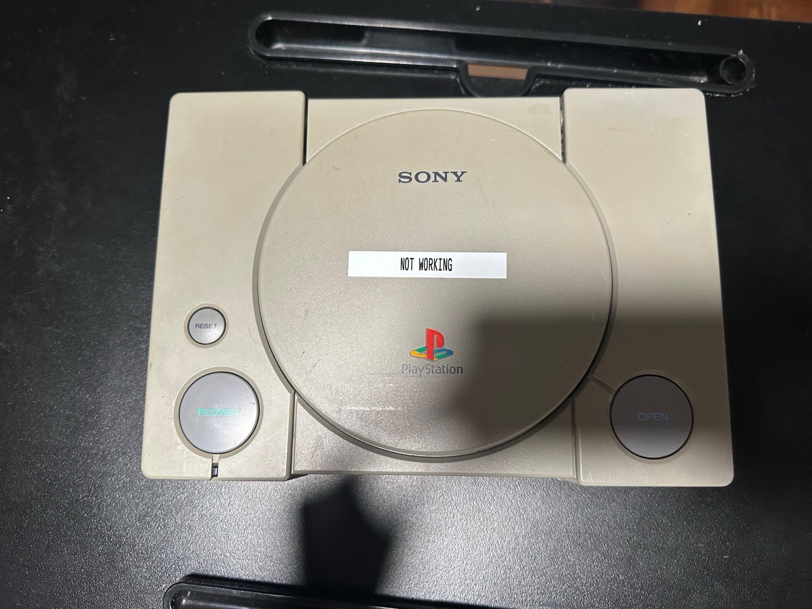 For parts Sony PlayStation 1 Game Console – Gray