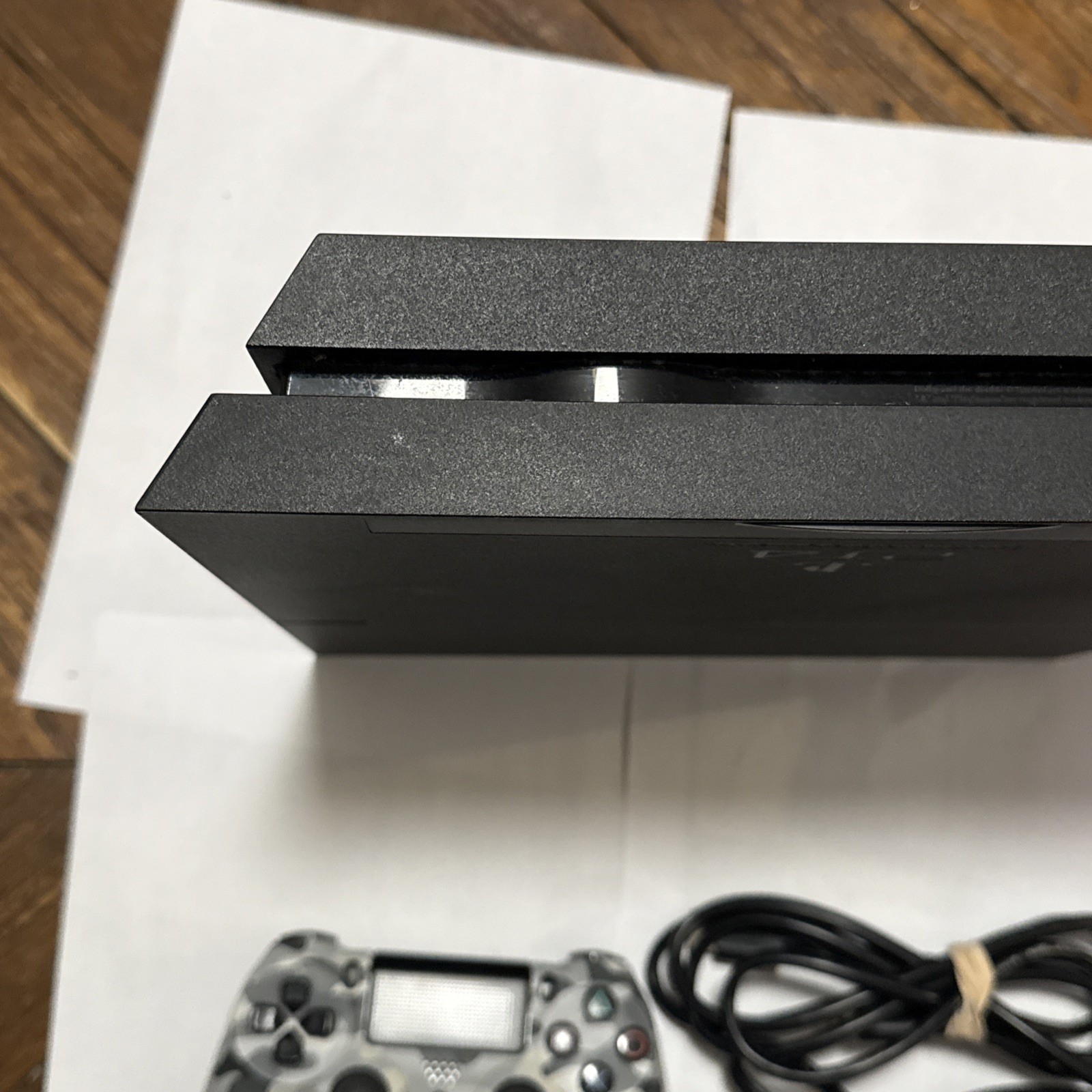 Sony Playstation 4 500GB Black Console PS4 W/ Controller & Cords Tested Working!