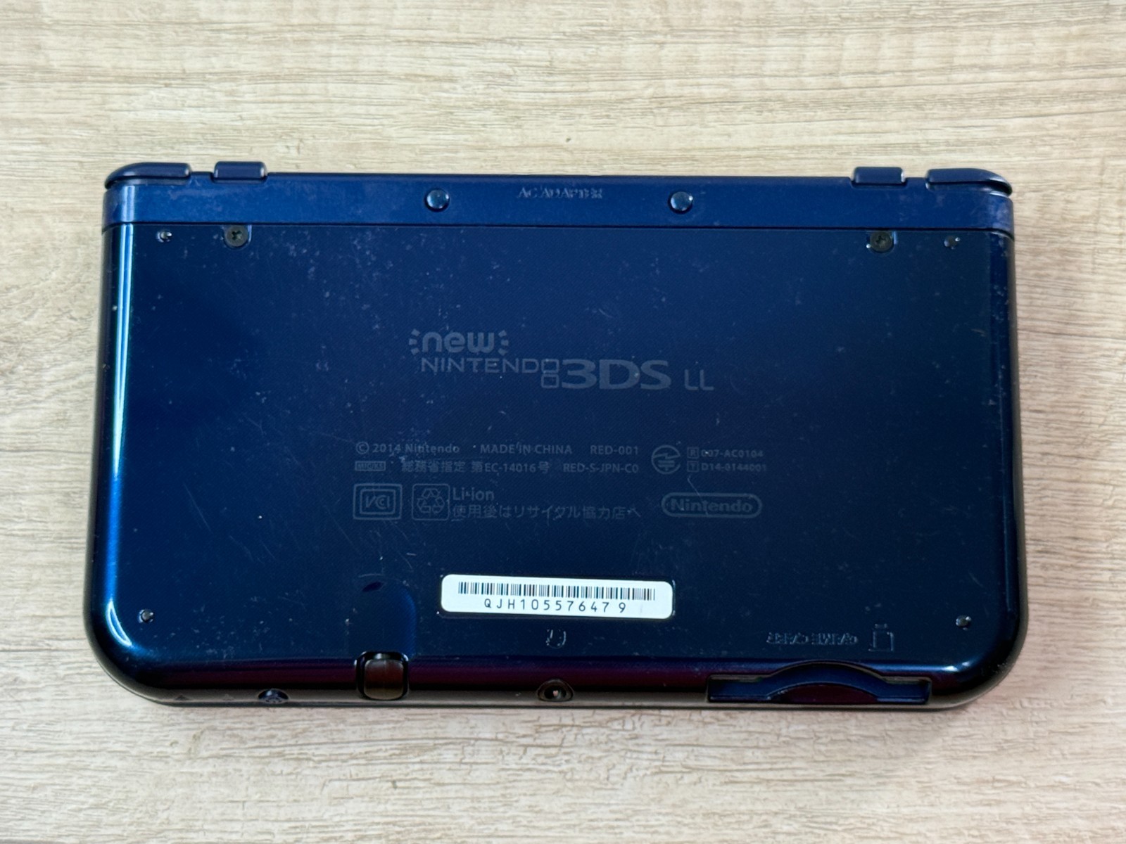 Nintendo New 3DS XL Metallic Blue Console Tested Japan ver D6232
