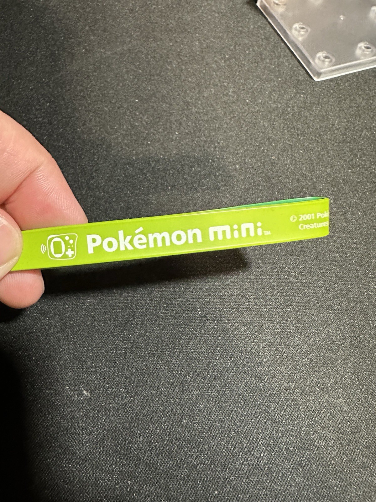 Pokémon Mini Console MIN-001 Chikorita Green W/ 2 Games, Soft case, Charm – US