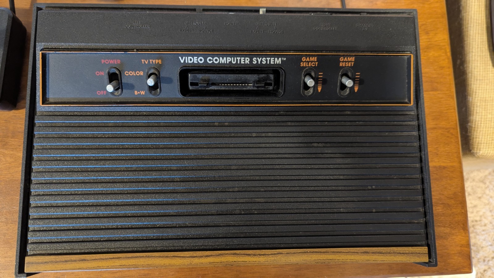 ATARI 2600 Console w/Controllers – Coeaned, Tested, Works!