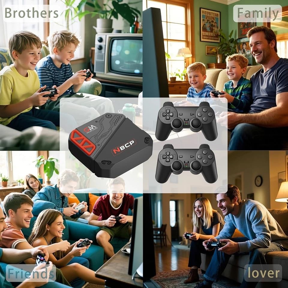 Game Console with 30 Licensed Classic Games – HDMI Plug & Play TV Game Box wi…
