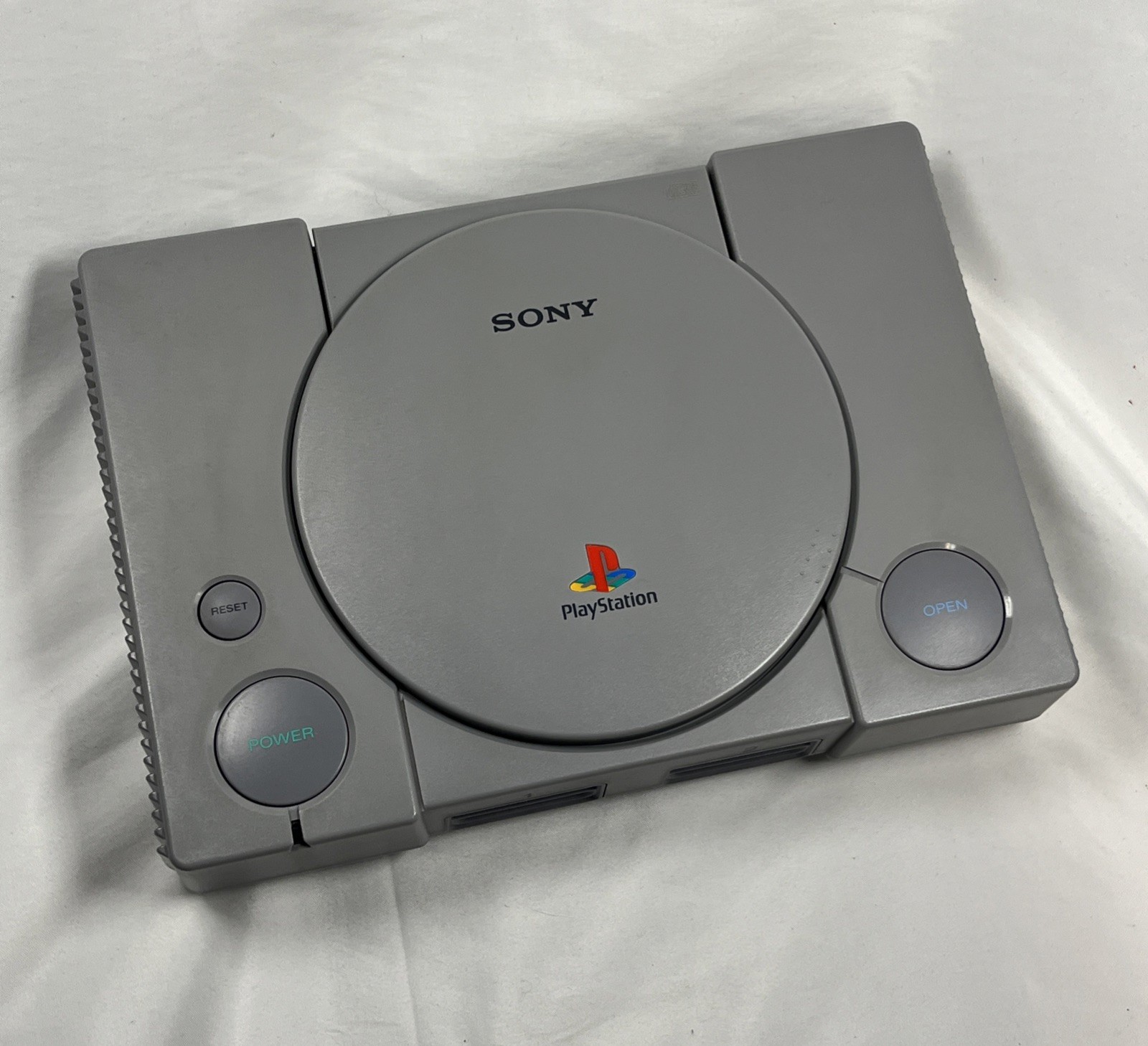 Sony PlayStation 1 Video Game Console – Gray SCPH-5501 w/ Controllers + Cords