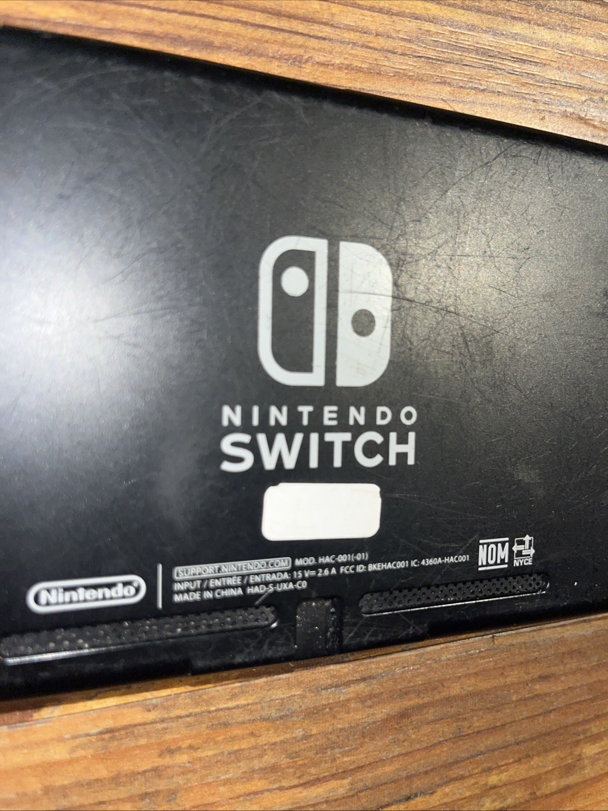 Nintendo Switch V2 Tablet Only HAC-001(-01) 32GB (For Parts, Not Working) **READ