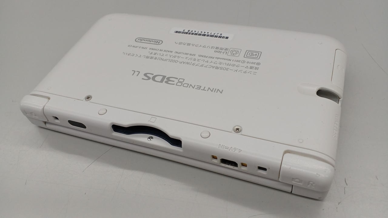 Nintendo 3DS XL (LL) SPR-S-JPN-C0 with Box and Manual, 4GB SD Card A2942