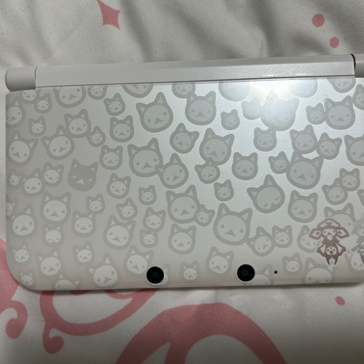 Nintendo 3DS XL LL Monster Hunter 4 Special Pack Airou White Boxed Japan Tested