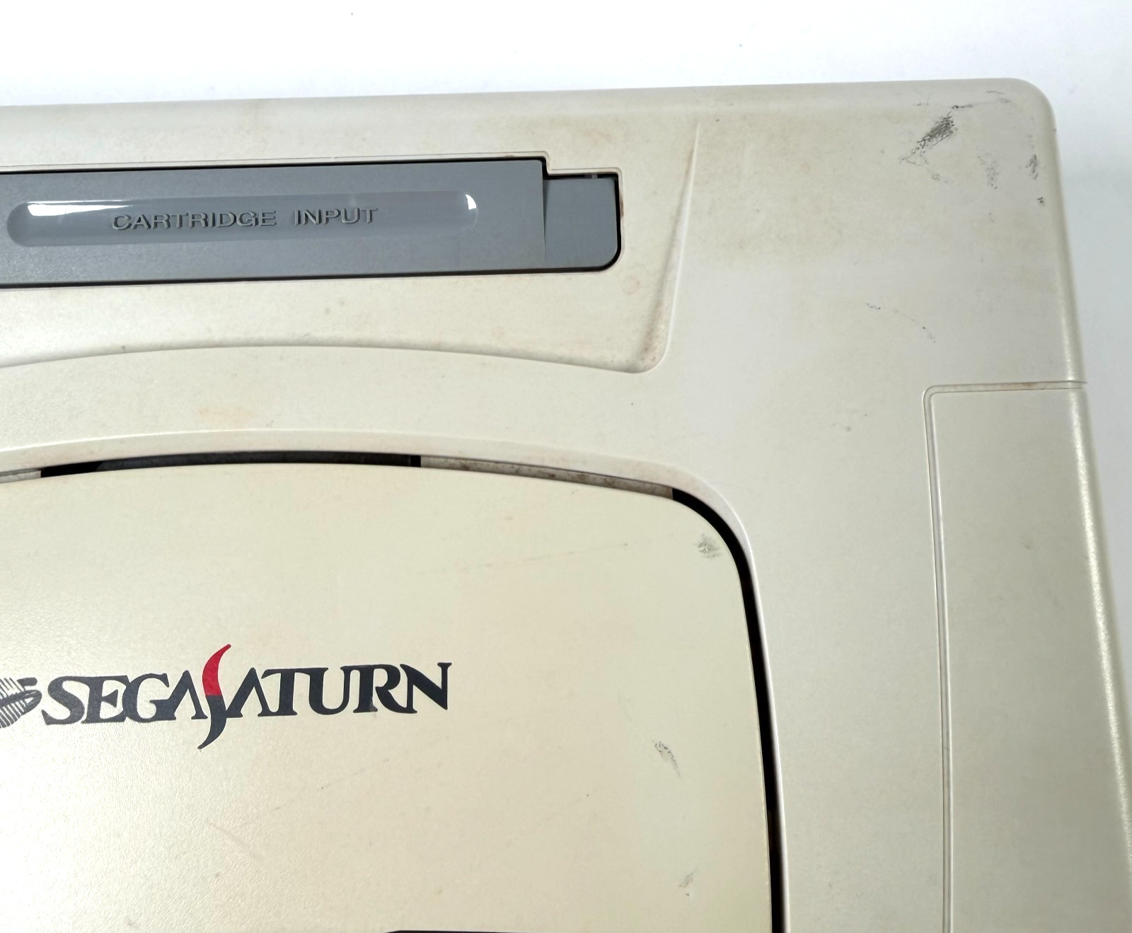 Sega Saturn Console HST-3220 White JAPANESE Tested Works *US Seller + Warranty*