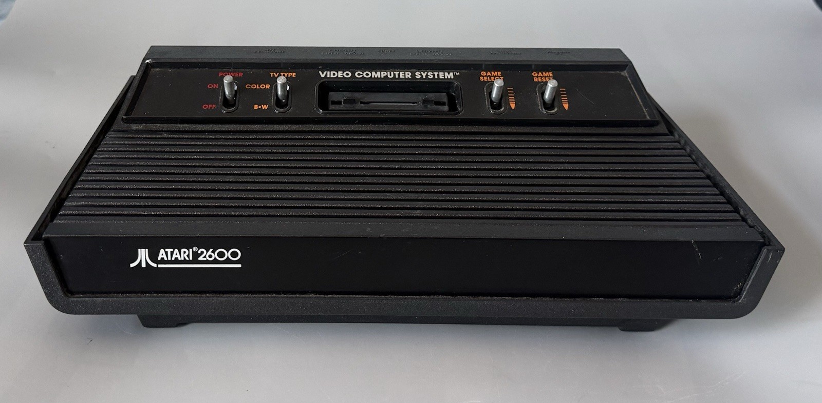 Atari 2600 4-Switch Darth Vader Console — Tested/Working w/ Accessories