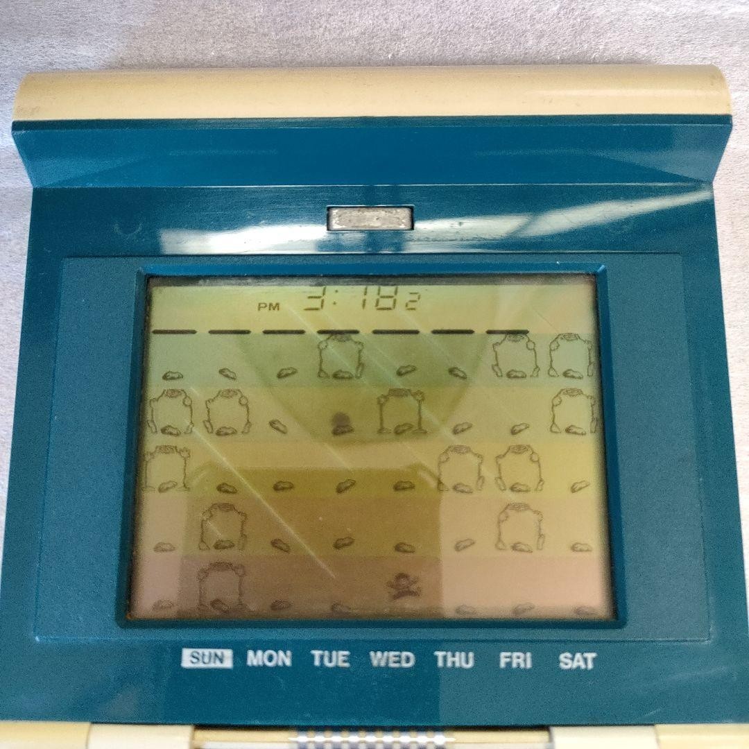 Epoch Gamebox Penta LCD Electronic Game 1983 Japan 5in1 Monster Tested Working