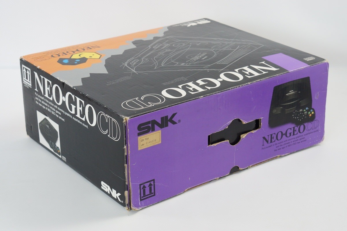 NEO GEO CD Console Boxed SNK Tested System -NTSC-J CD- 0101780