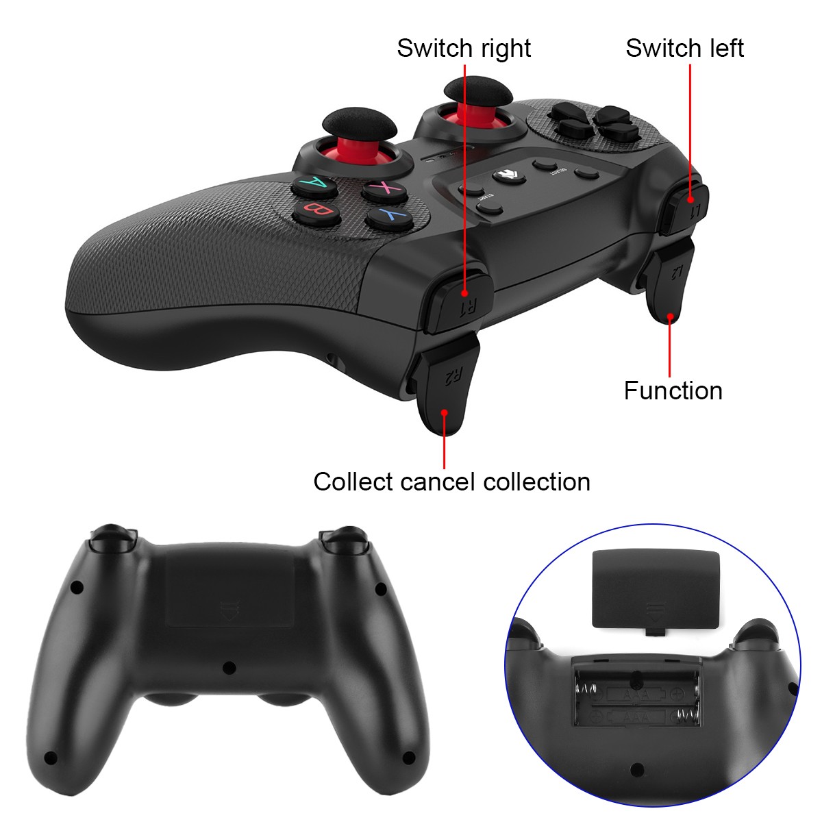Video Game Console Retro 40000+ Games TV Stick 4K HDMI &2 Wireless Controller US