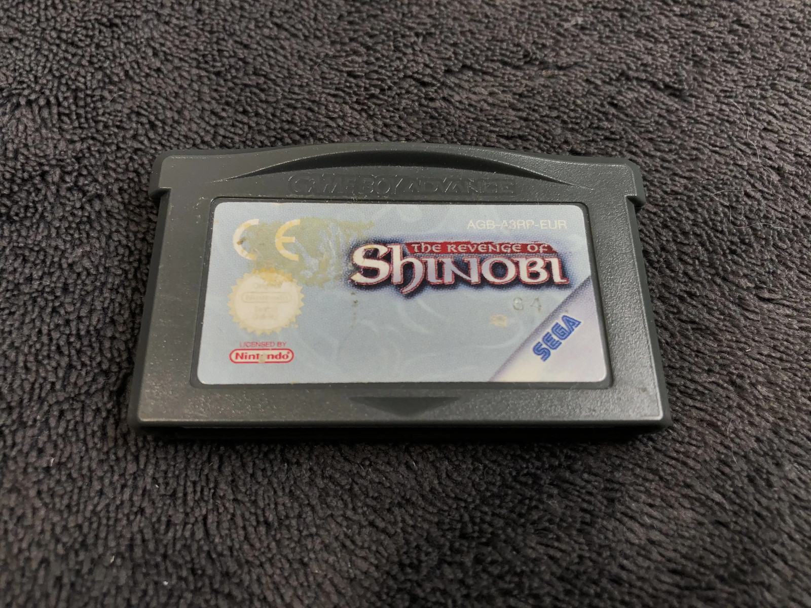 Nintendo Game Boy Advance The Revenge Of Shinobi EUR Very Good Condition