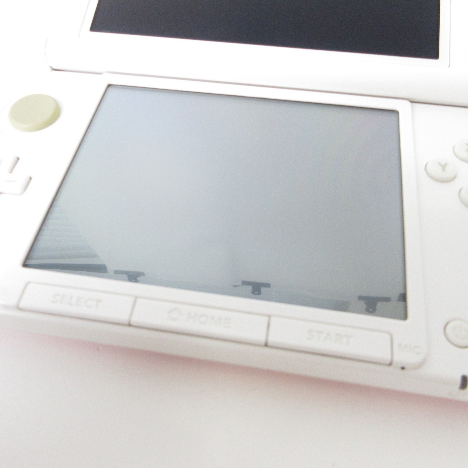 【Excellent】Nintendo 3DS LL XL Pink x White Console ONLY Japanese Edition #Arr042