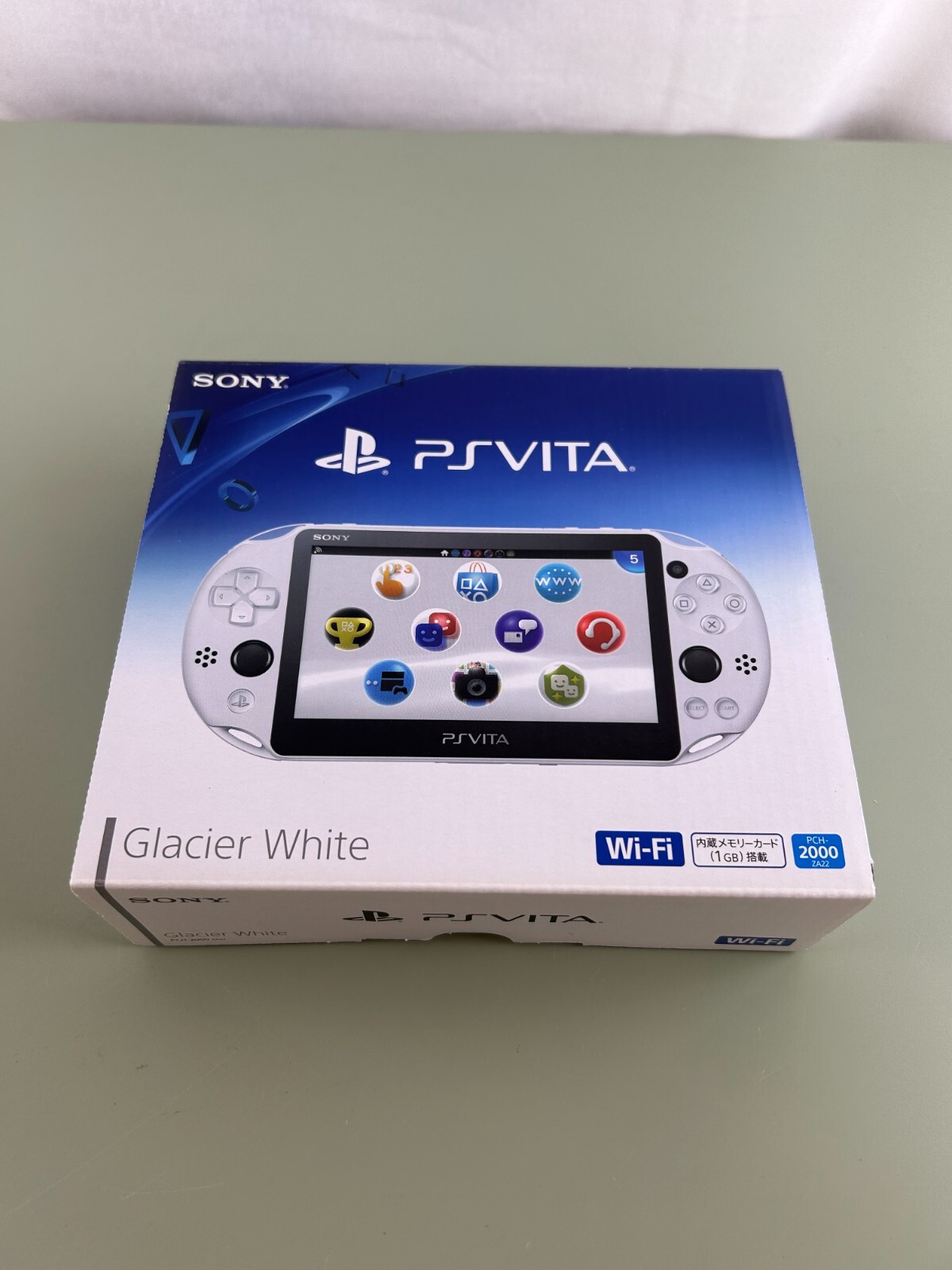 PS Vita Saga Scarlet Grace Special Edition Glacier White Console