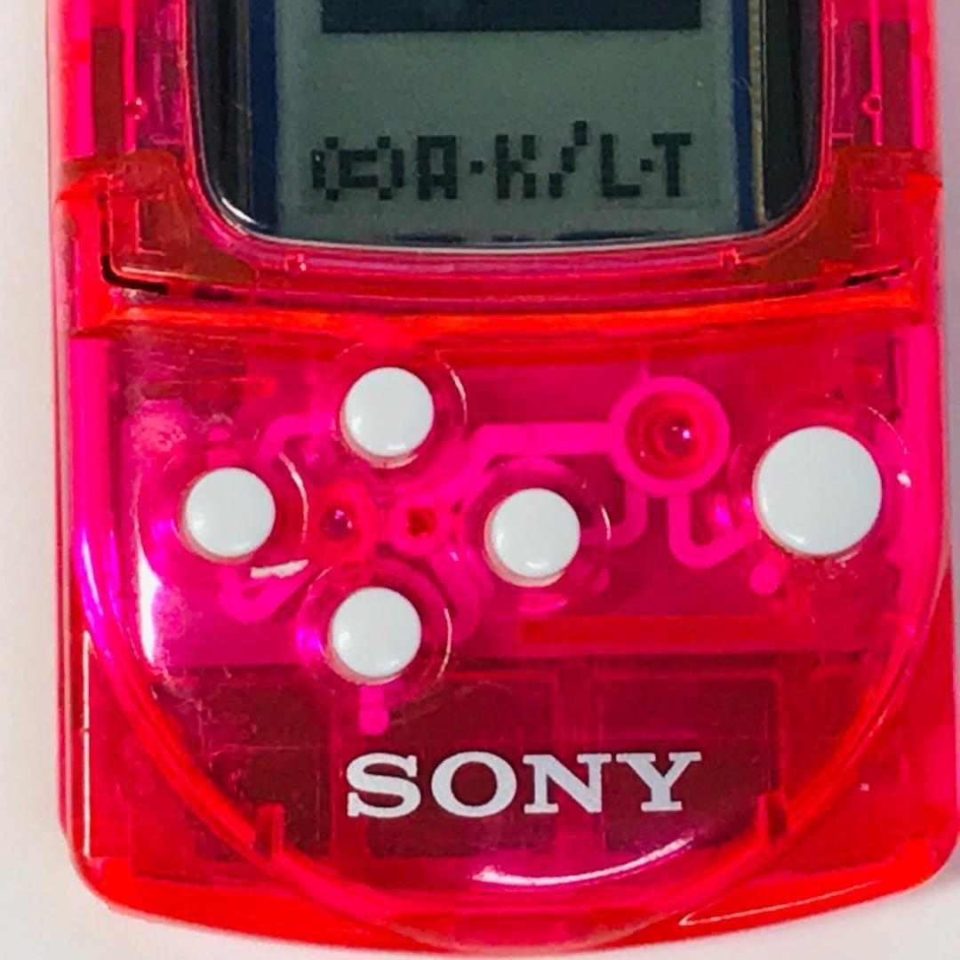 PocketStation Clear Pink Crystal Sony PlayStation Japan Import Collector Ages 13
