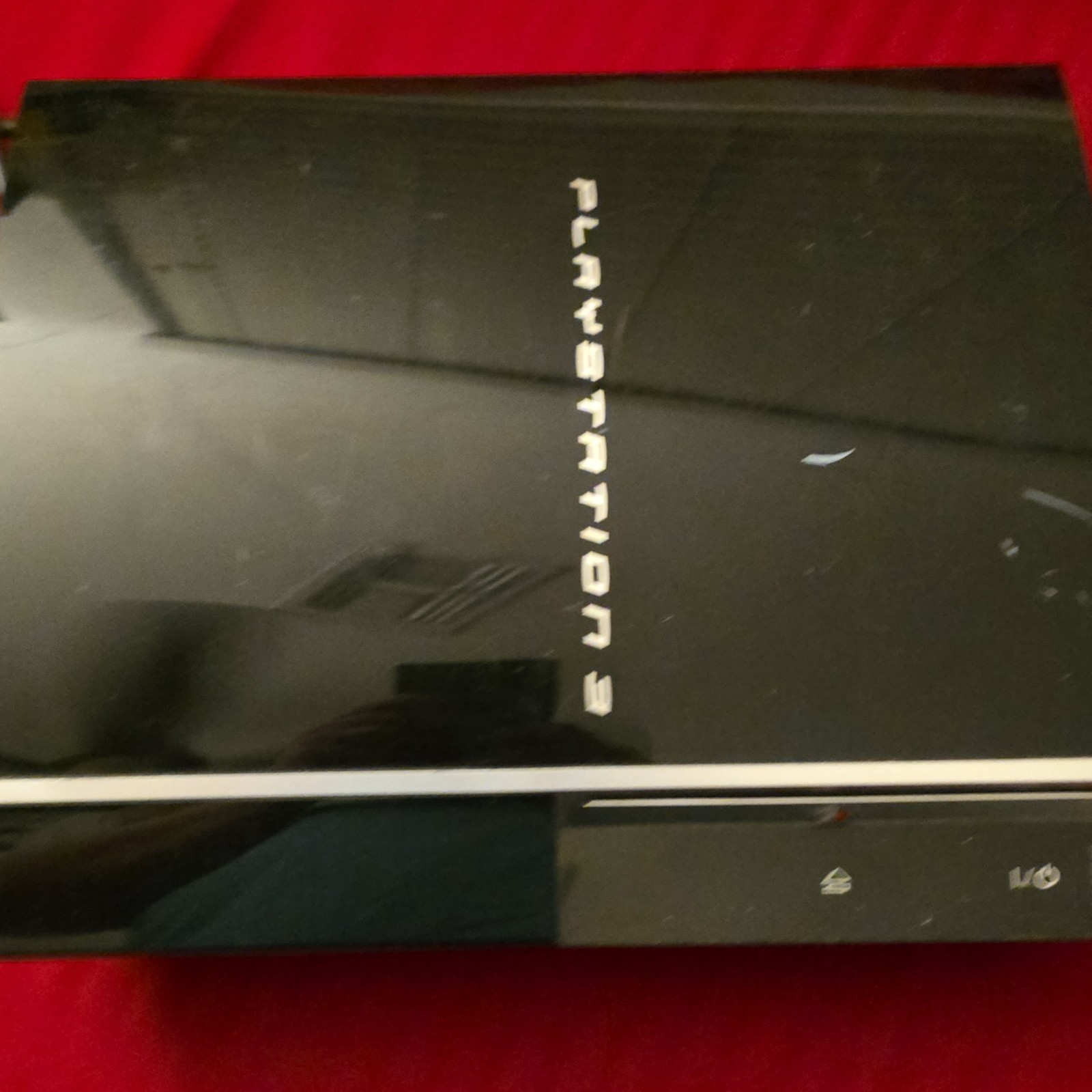 Sony PlayStation 3 PS3 CECHK01 80GB Black Wi-Fi 1080p (TESTED WORKING)