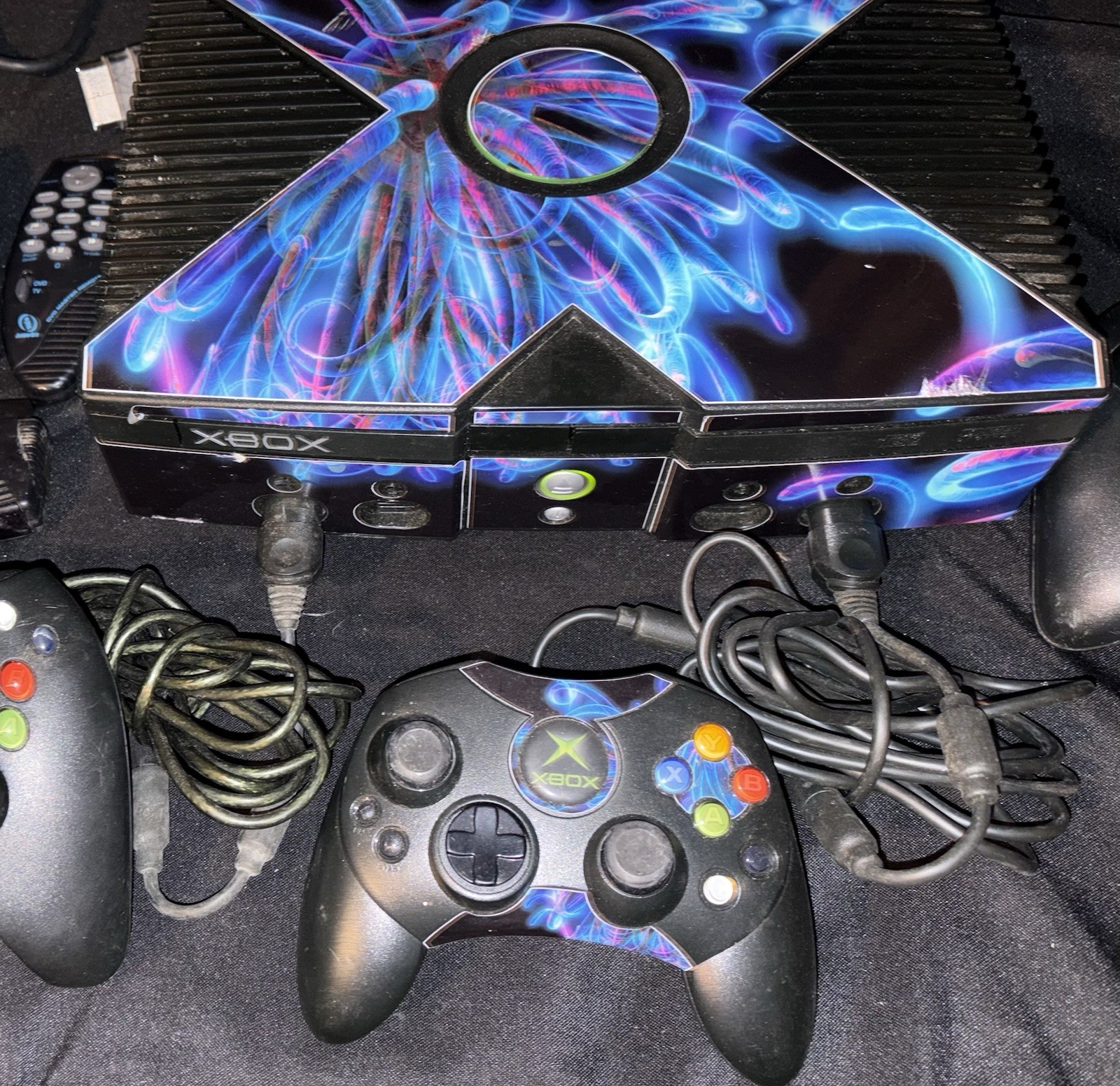 lot controllers XBOX Console Only AS IS for Parts or Repair remote power rca