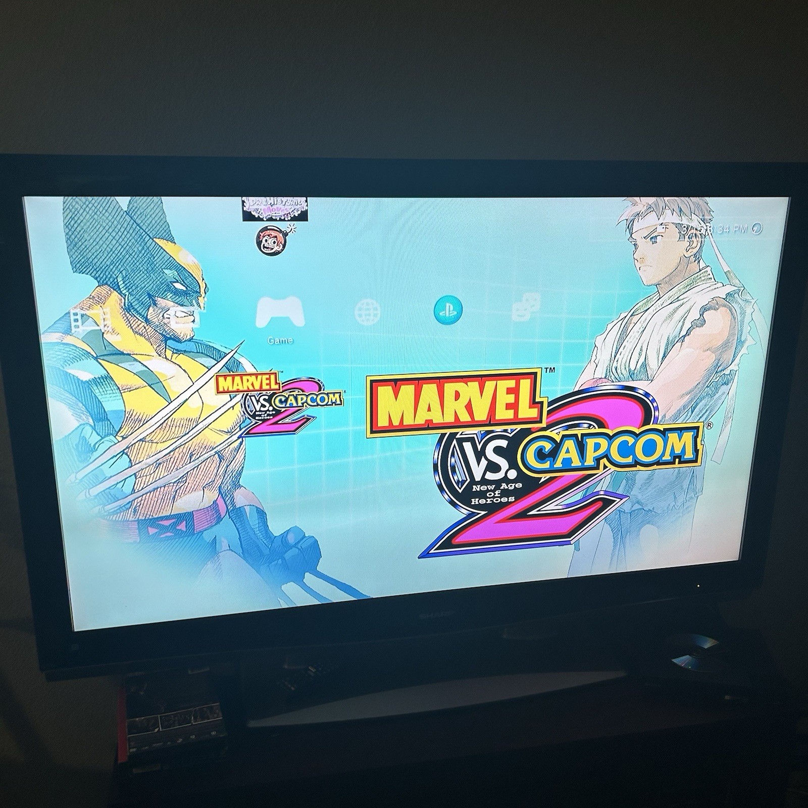 Sony PlayStation 3 PS3 Console CECH-2001B 3 Controllers MARVEL VS CAPCOM 2 READ