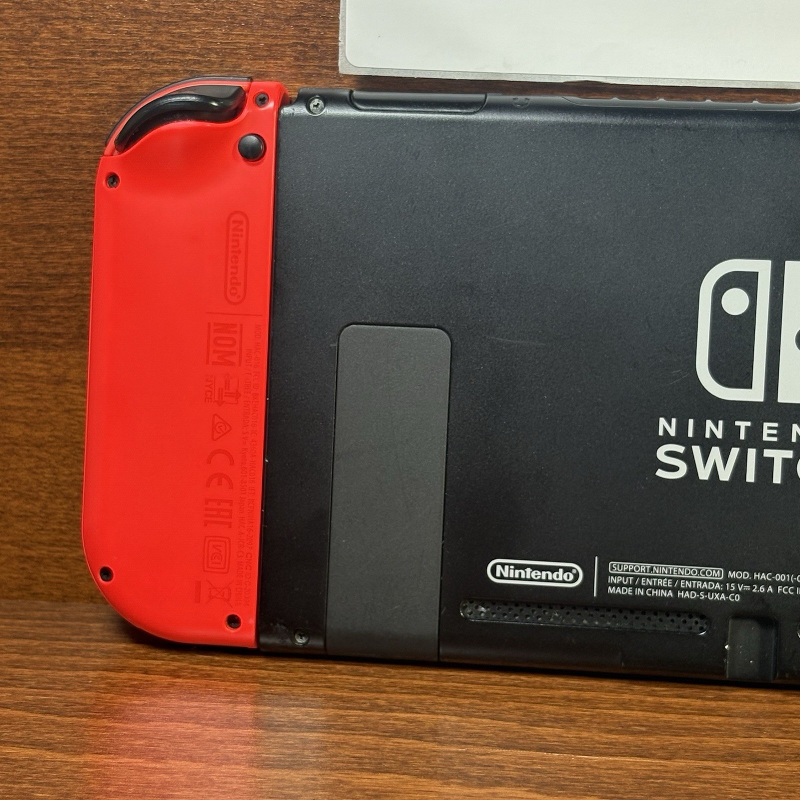 Nintendo Switch with Neon Blue & Neon Red Joy-Con | Works Perfectly | Case Inclu