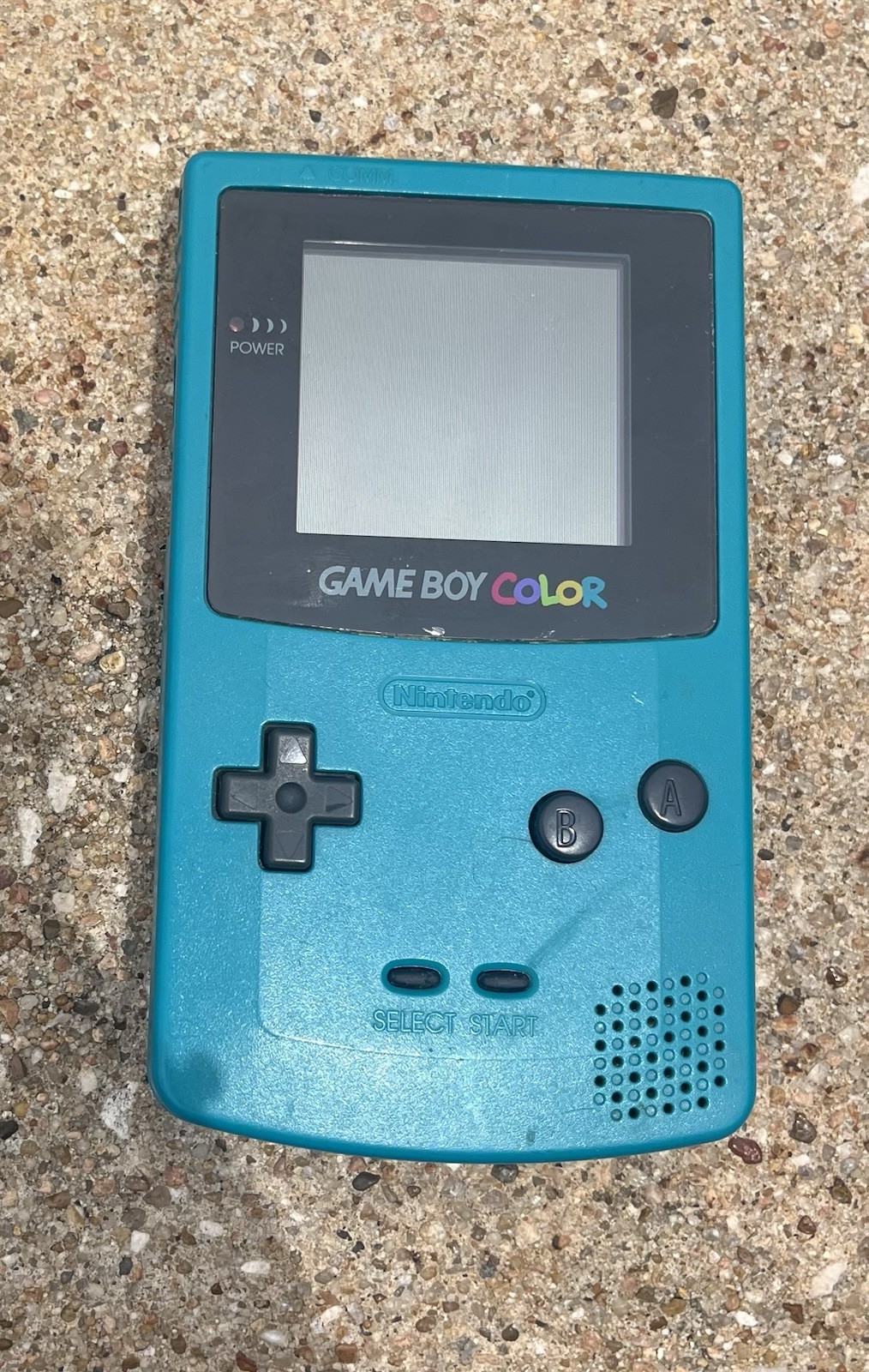 Nintendo Game Boy Color Turquoise Blue (CGB-001) Handheld System