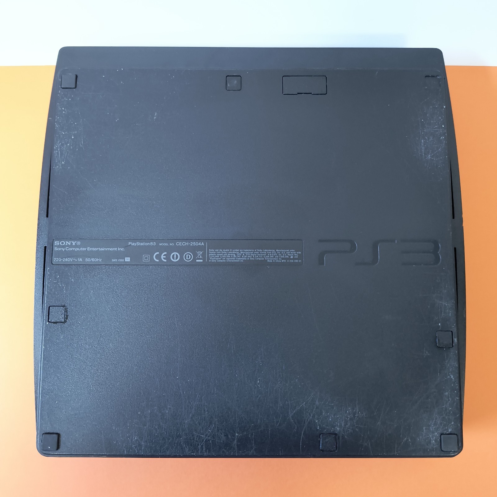 SONY PLAYSTATION 3 PS3 SLIM 160GB DELID BLACK CONSOLE + EXCELLENT CONTROLLER