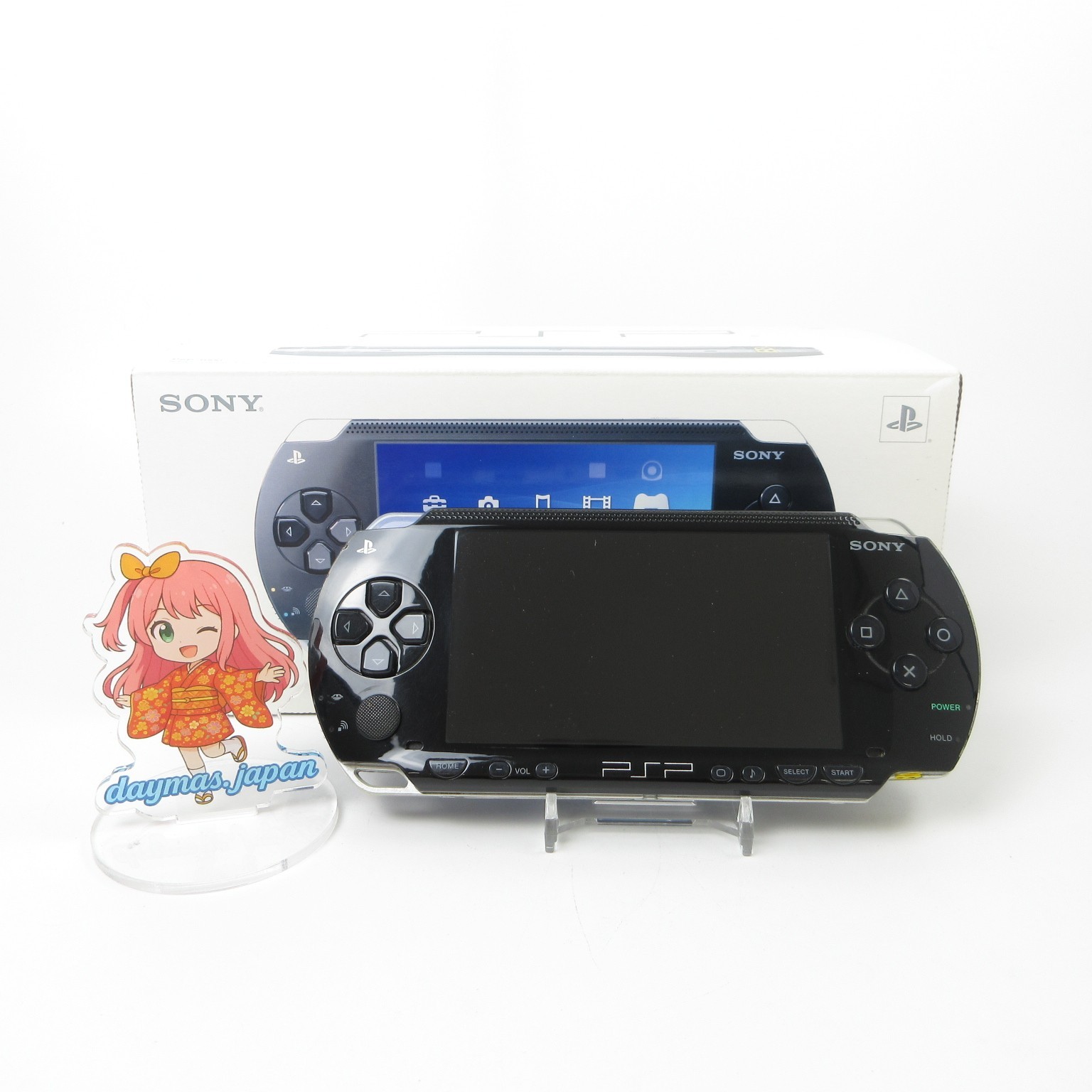 【Excellent】Sony PSP-1000 Black Console No Battery Japan Ver. #TOY0516/05