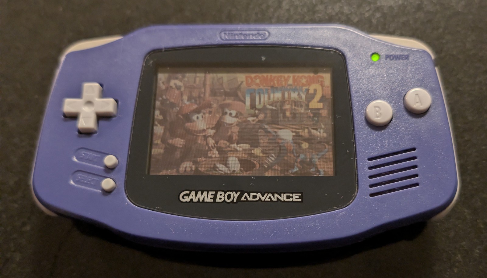 Nintendo Game Boy Advance (indigo, Tested, Good Condition) + 27 Games