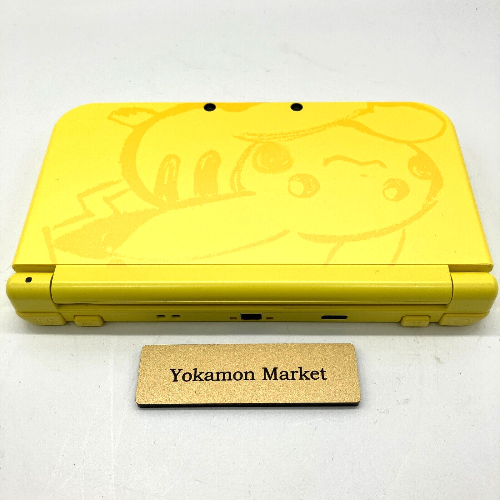 Nintendo 3DS XL LL Pokemon Pikachu Yellow Body Limited Model Used