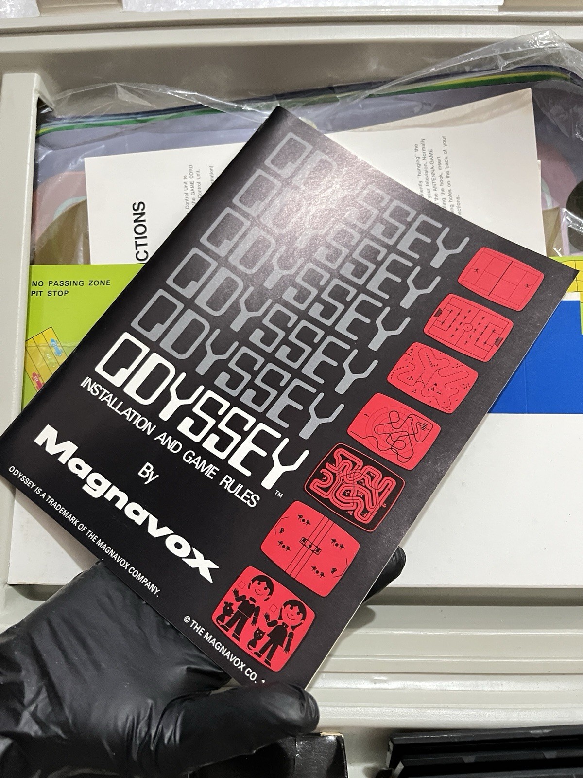 Magnavox Odyssey 1974 Ralph Baer. FIRST RUN. Run 1. Totally New. Rare