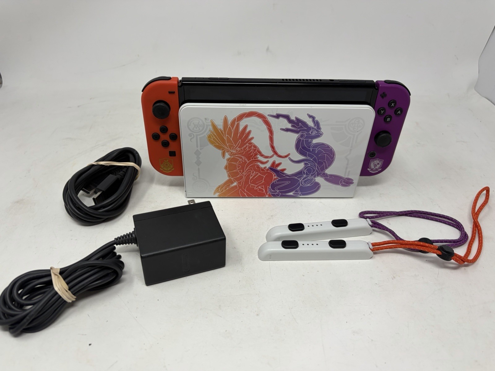 Nintendo Switch (OLED Model) HEG-001 Pokémon Scarlet & Violet Edition – 64GB…