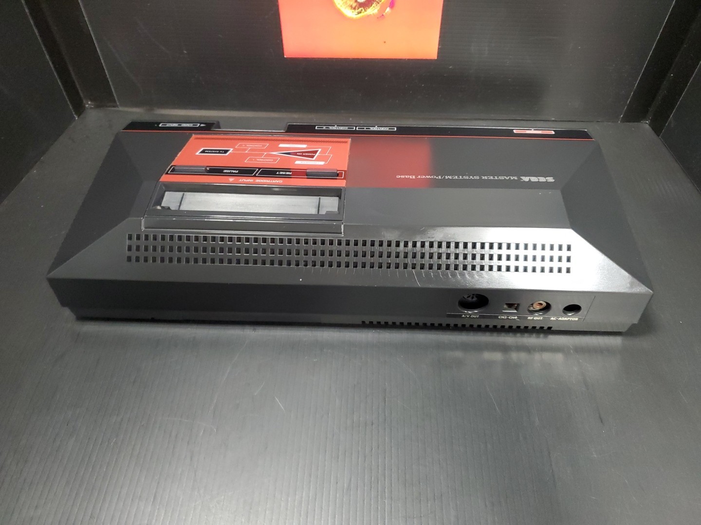Sega Master System Console Tested w/ controller & new power cord & RCA cable