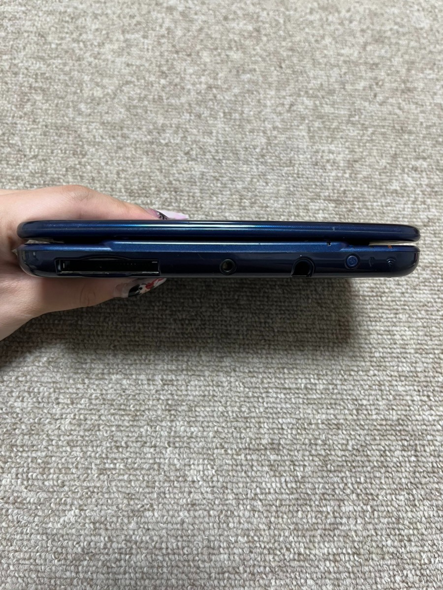 New 3DS LL XL Metalic blue Japan Nintendo Console region Japanese B951