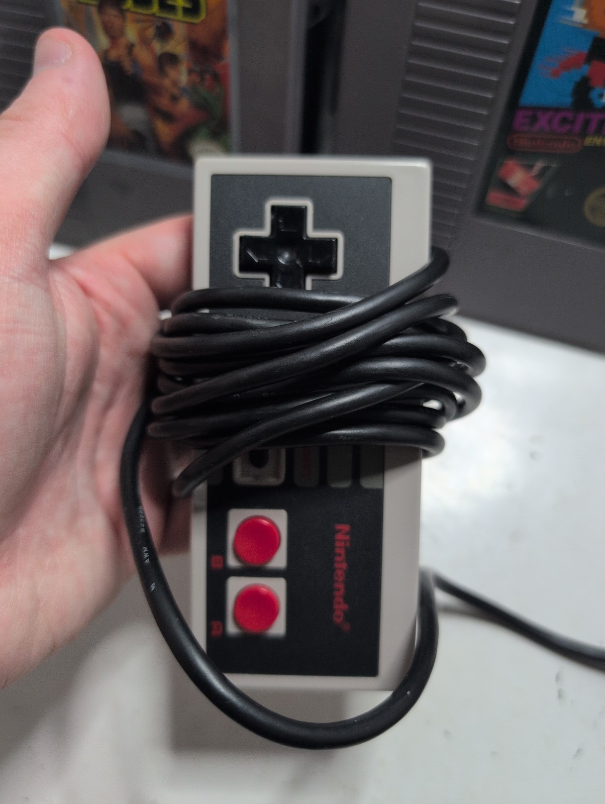 Nintendo NES Console Bundle w/ 22 Games – Fully Functional! + Controllers