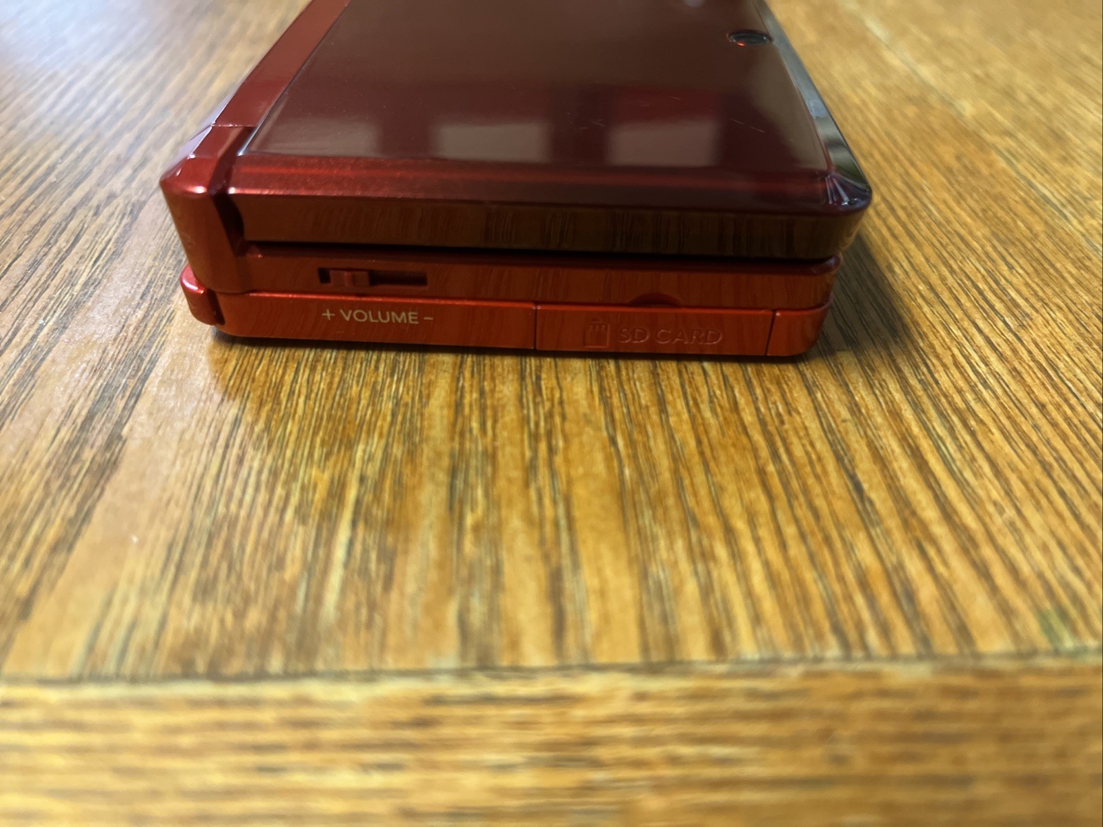 Old Nintendo 3DS Handheld System – Flame Red (Read Description) Tested & Working